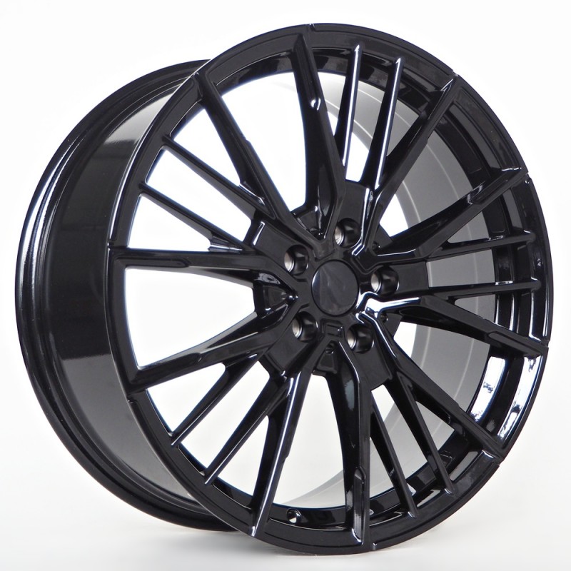 Llanta st wheels primo 8x19 5x112 et50 66.60 black face machined