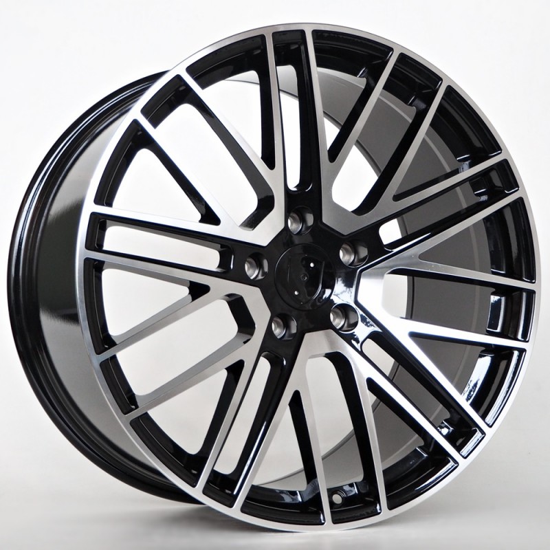 Llanta st wheels amari 11.5x21 5x130 et71 71.60 black face machined