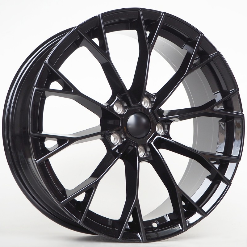 Llanta st wheels columbia 8x19 5x112 et45 57.10 gloss black