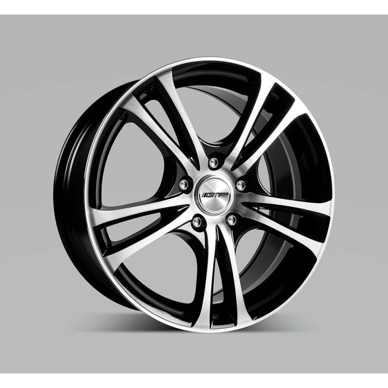 EASY-R 7.0X16 5X108 ET42 73.1 BLACK POLISHED
